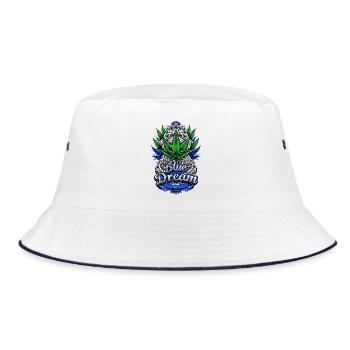 Blue Dream - Bucket Hat - white/navy - Front
