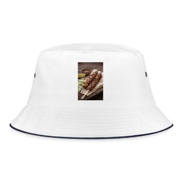 Shashlik - Bucket Hat - white/navy - Front