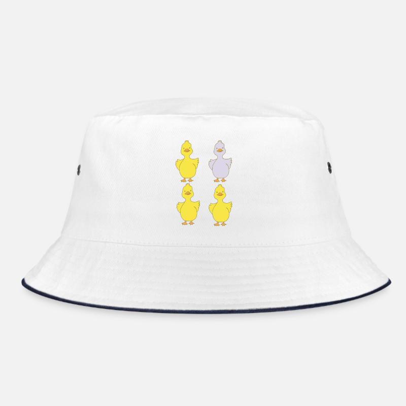Four ducks one purple Bucket Hat