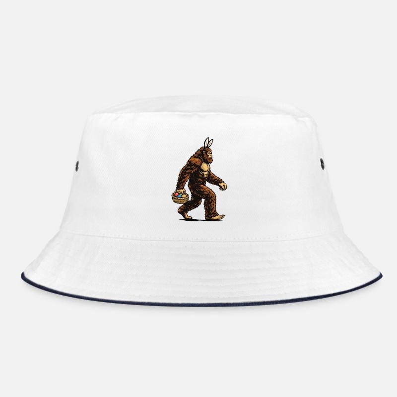 Œufs de Pâques de Bigfoot, chasseur de Sasquatch drôle Bob