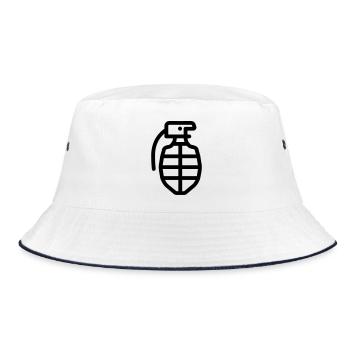 grenade - Bob - blanc/marine - Devant