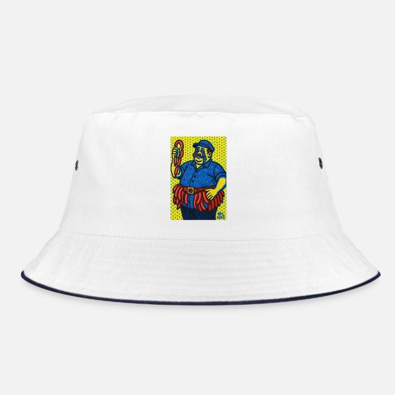 Wurstmann dans le style pop art Bob
