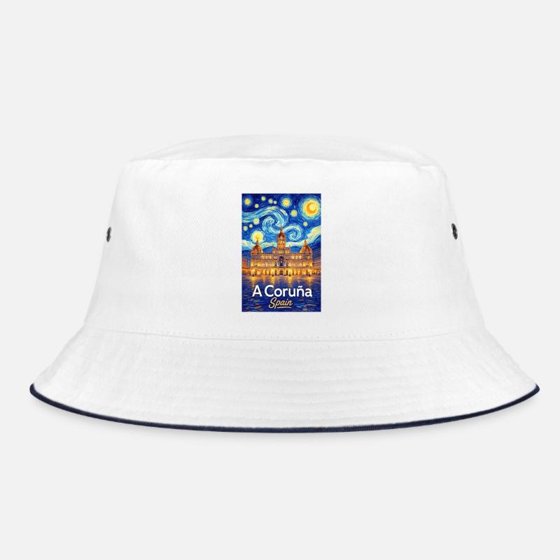 A Coruña Spain Bucket Hat