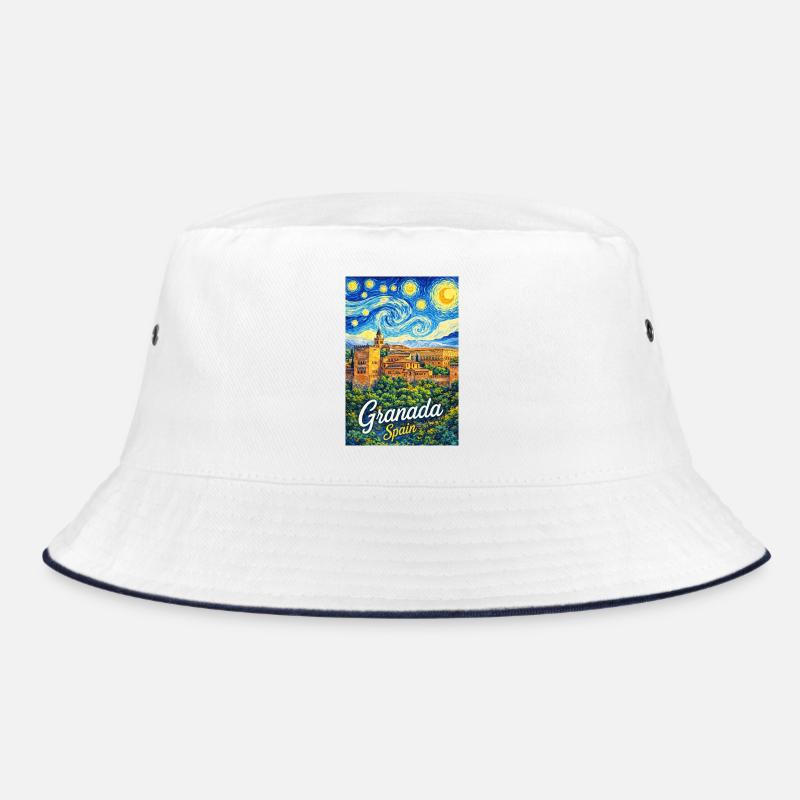 Granada Spain Bucket Hat
