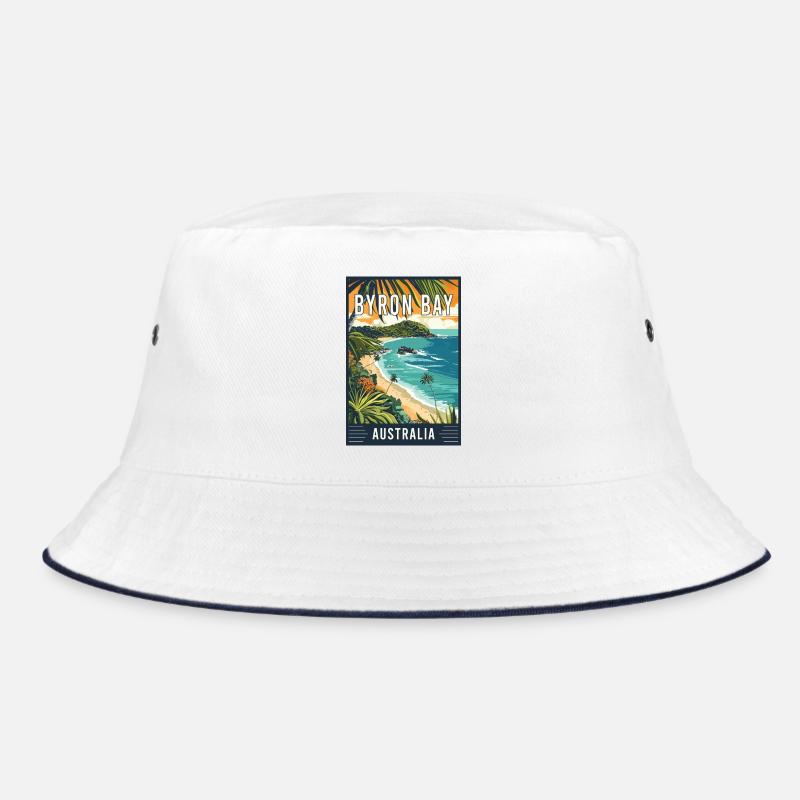 Explore Byron Bay in Australia - Coastal Bliss Bucket Hat