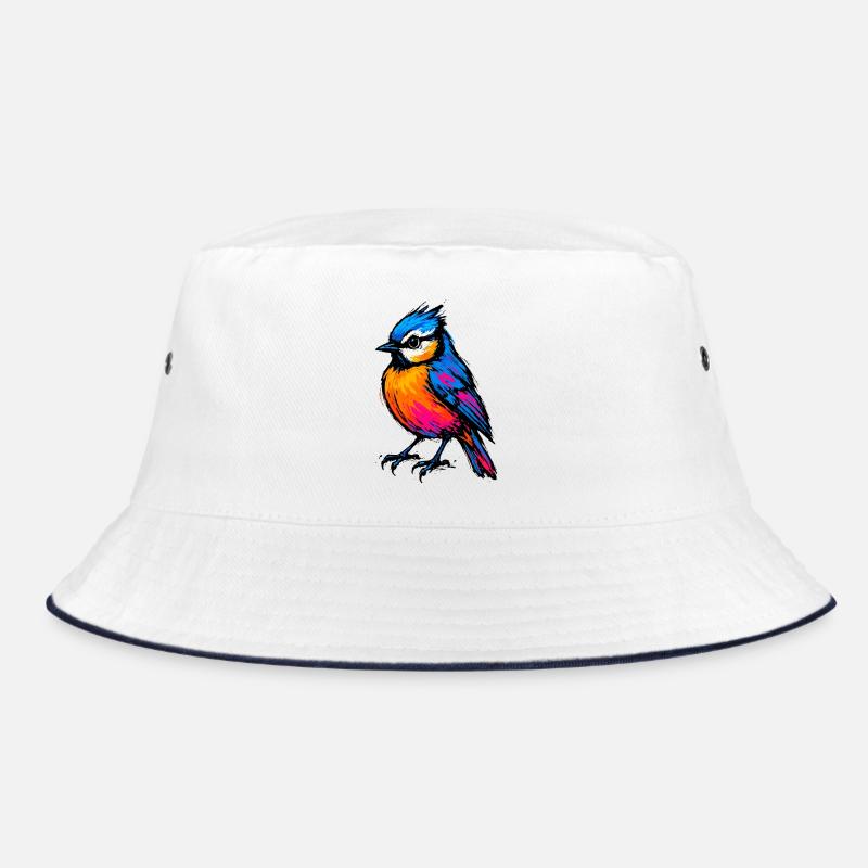 Mésange Pop Art : L'Éclat en Couleur Bob