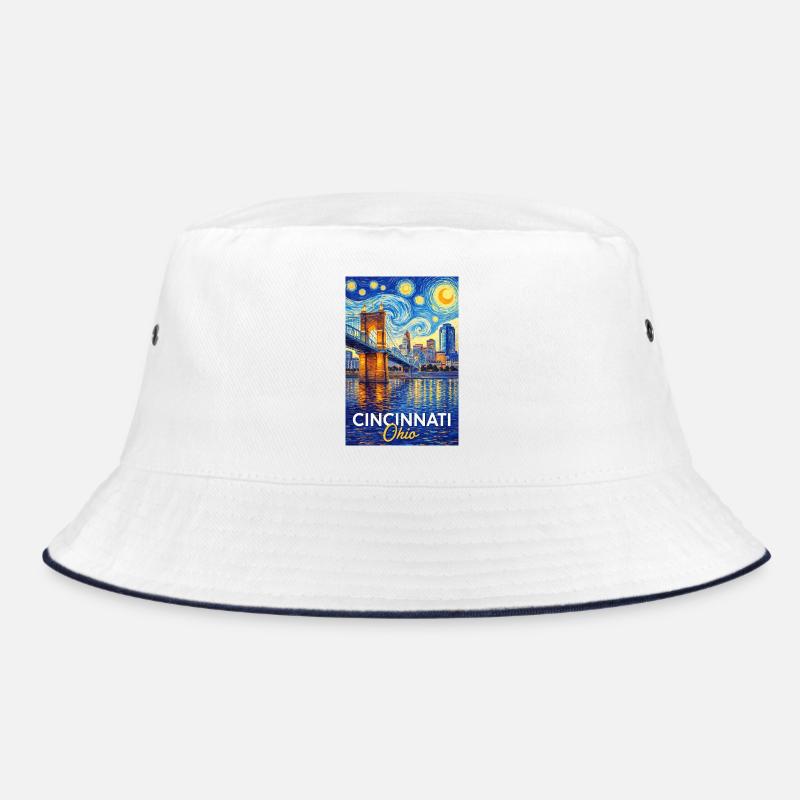 Cincinnati Ohio Bucket Hat
