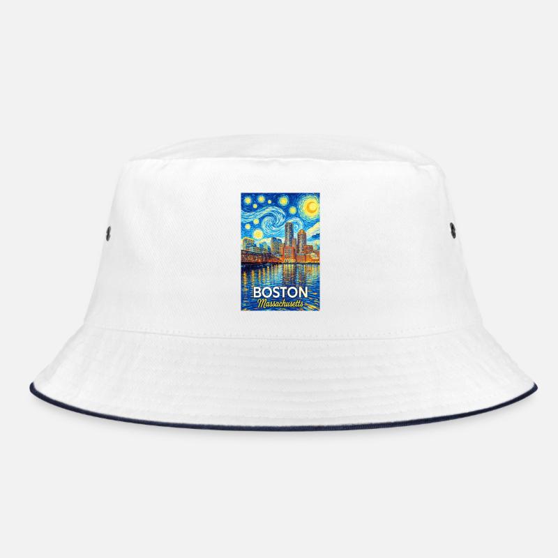 Boston, Massachusetts Bucket Hat
