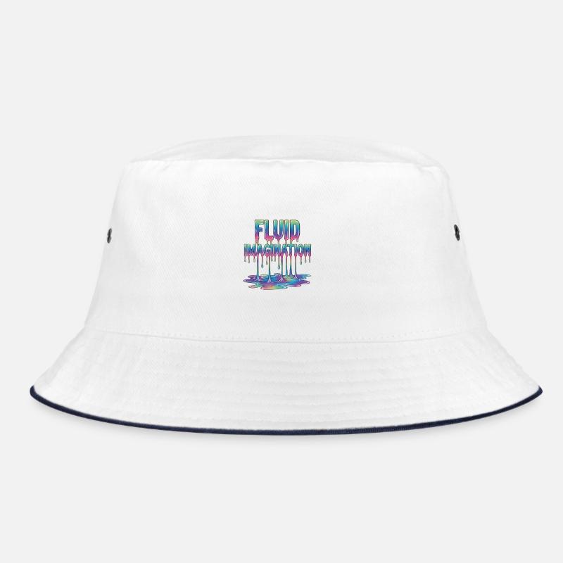 Colorful Melting Fluid Imagination Bucket Hat