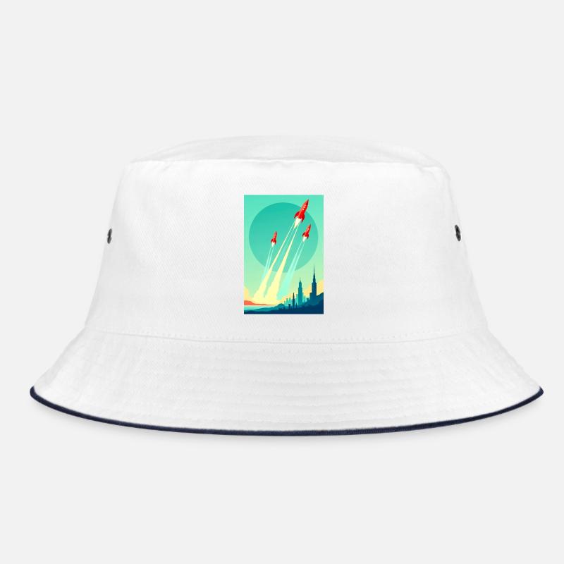 A Fleet Rises into the Open Sky Bucket Hat
