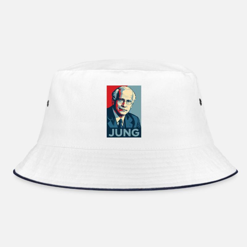 Jung Pop Art Porträt Bucket Hat