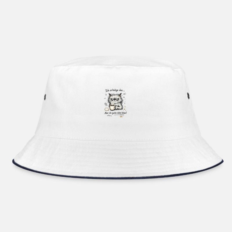 Ich mach das aber ich gucke dabei böse Bucket Hat