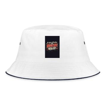 Je veux entendre UN MOCHE VOLER - Bob - blanc/marine - Devant