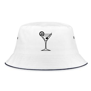 cocktail - Bob - blanc/marine - Devant