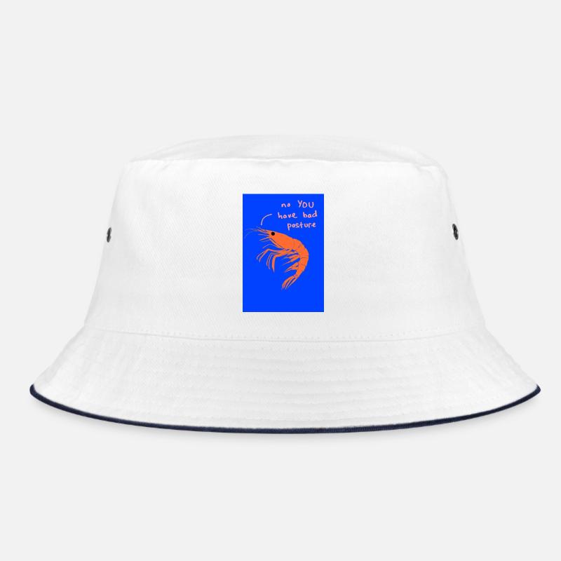 Mauvaise posture - Bob - blanc/marine