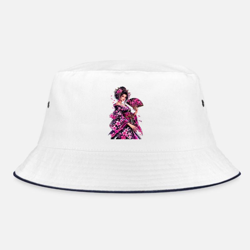 Art du kimono fleur de geisha Bob