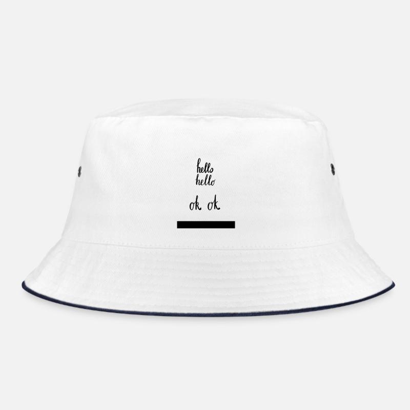 hello hello Bucket Hat