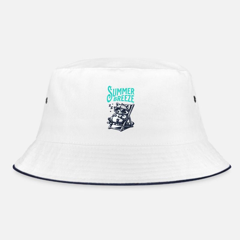 Raccoon Summer Bucket Hat