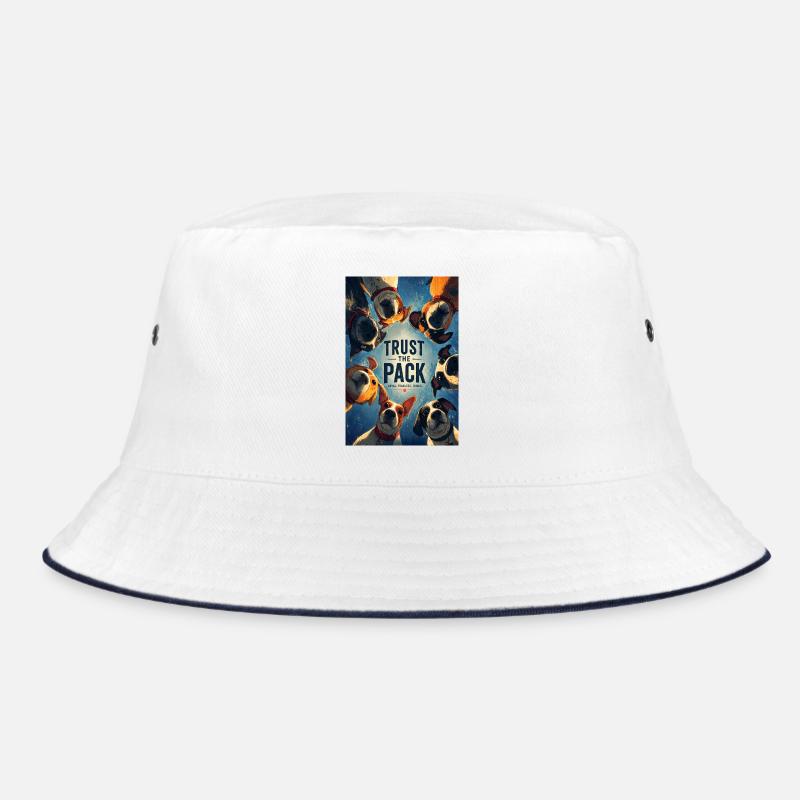 Vertraue dem Rudel. Bucket Hat