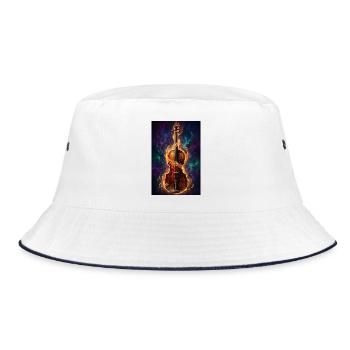 Violon infernal dans le cosmos - Bob - blanc/marine - Devant