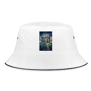 Secret Gardens Suburban Mystery - Bucket Hat - white/navy - Front