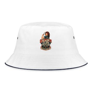 Blade Club Vintage Pin-Up - Bob - blanc/marine - Devant