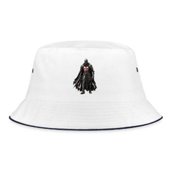 CABALLERO_TEMPLARIO - Bucket Hat - Weiß/Navy - Vorne