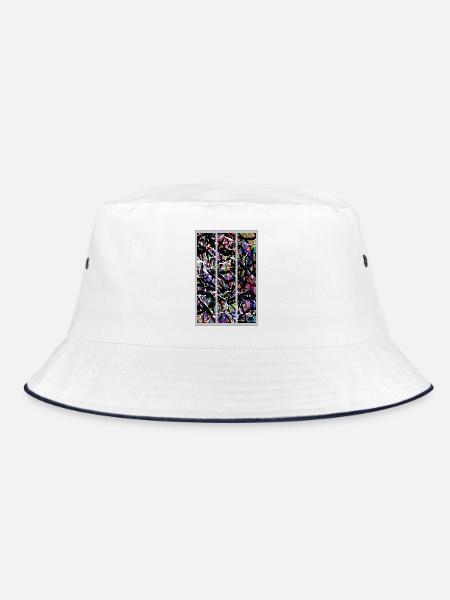 jtrjptjchijnskij - Bucket Hat - Weiß/Navy
