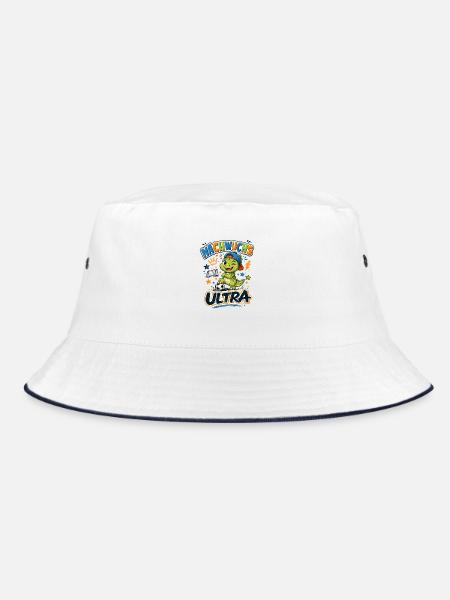 Nachwuchs Ultra - Bucket Hat - Weiß/Navy