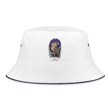 EULEN-TOTEM Intuition - Bucket Hat - Weiß/Navy - Vorne