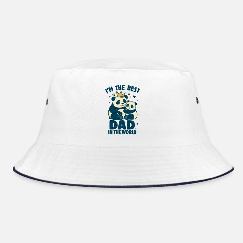 Meilleur papa du monde - Bob - blanc/marine