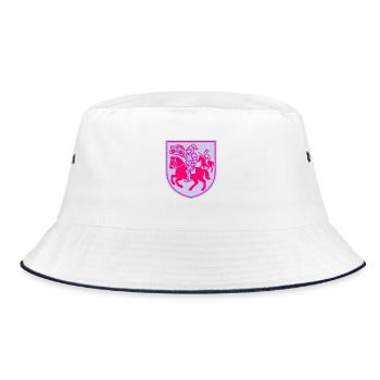 Gabber Gadgets - Bucket Hat - white/navy - Front