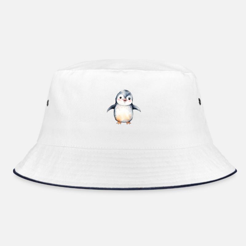 Pingouin - Bob - blanc/marine
