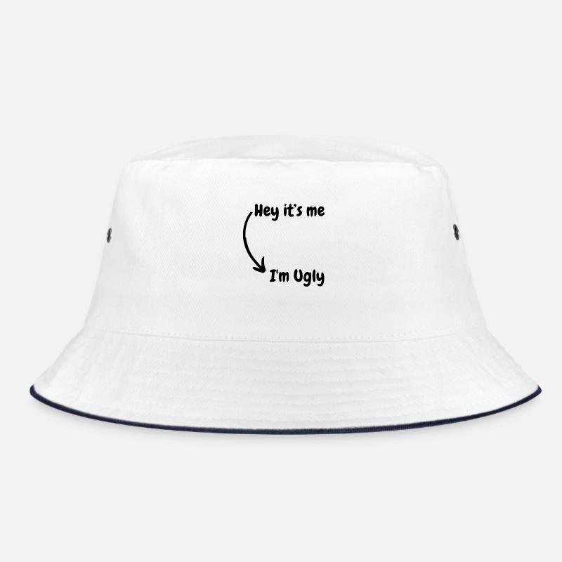 Ich bin hässlich Bucket Hat