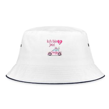 Voiture de police J’ai maintenant 2 ans Anniversaire Rose - Bob - blanc/marine - Devant