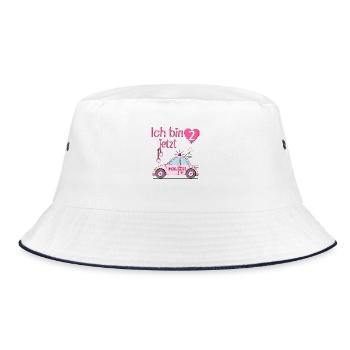 Voiture de police J’ai maintenant 2 ans Anniversaire Rose - Bob - blanc/marine - Devant