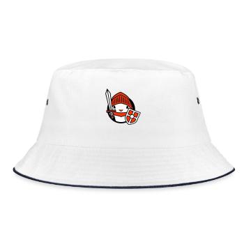 Duck Knight Armor Épée Bouclier Casque Combattant - Bob - blanc/marine - Devant