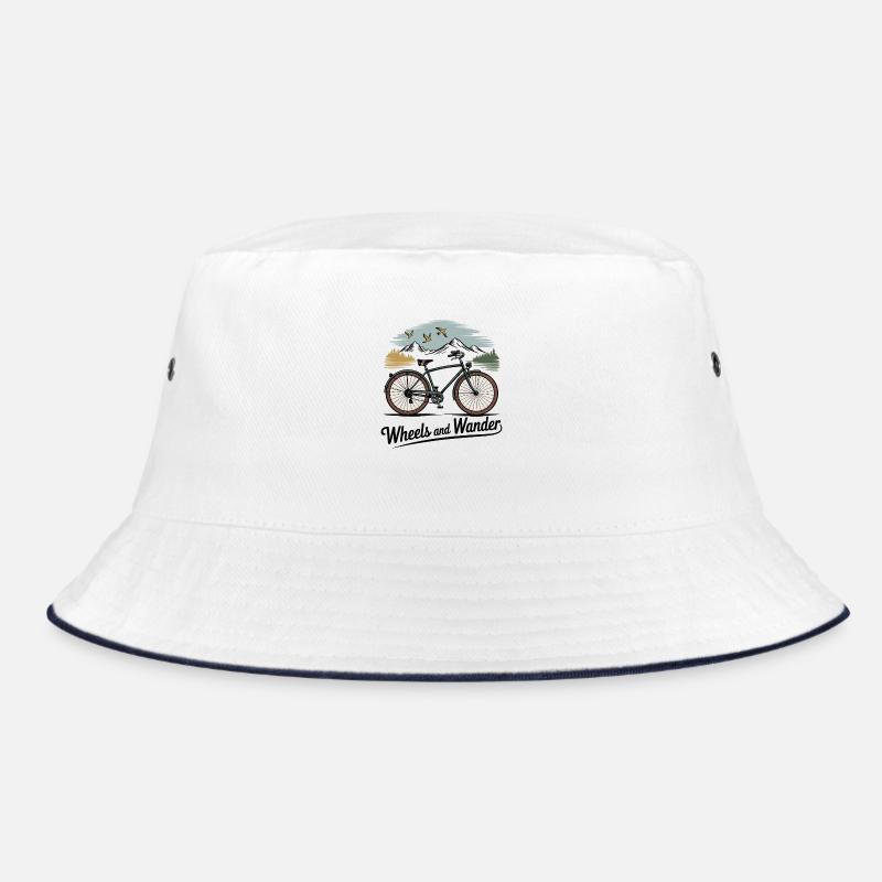 Wheels & Wander – Bergabenteuer Bucket Hat