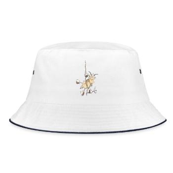 Aventureux Capricorne - Alpinistes - Bob - blanc/marine - Devant