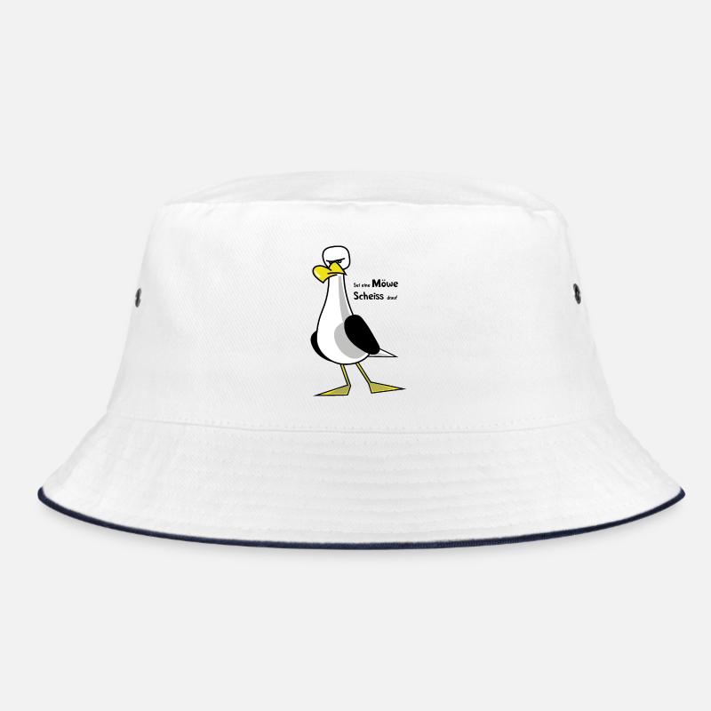 Sei eine Möwe ... Bucket Hat