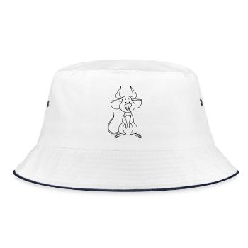 Souris du diable - Bob - blanc/marine - Devant