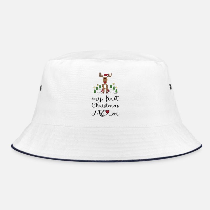 My First Christmas as Mom Bucket Hat