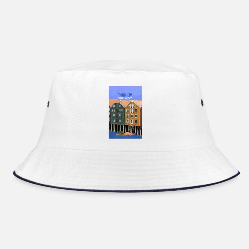 Trondheim Norway Bucket Hat