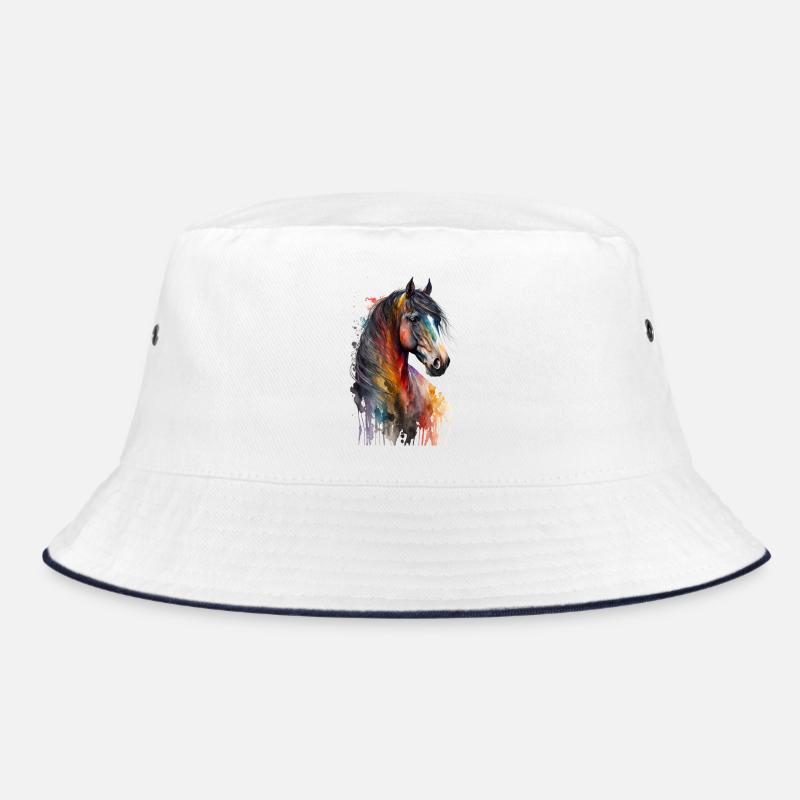 Amoureux des chevaux multicolores | Conception du cheval Bob