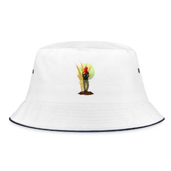 Chicken Man Rooster Comb Hybride - Bob - blanc/marine - Devant