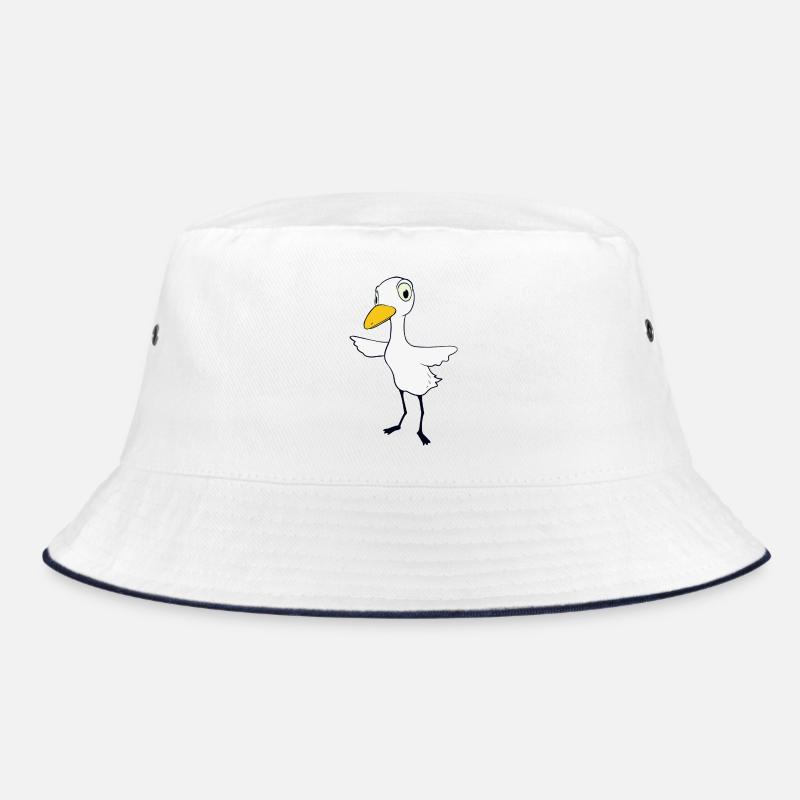 Skeptischer Vogel Bucket Hat