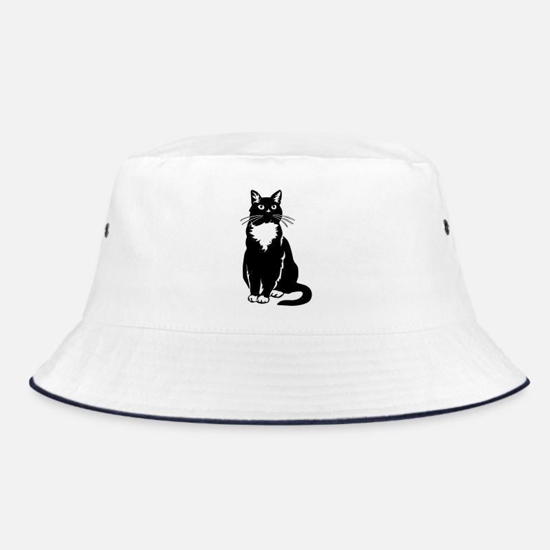 Tuxedo Katze Bucket Hat