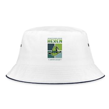 Witches - Bucket Hat - white/navy - Front