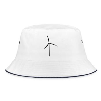 Windmill - Bucket Hat - white/navy - Front