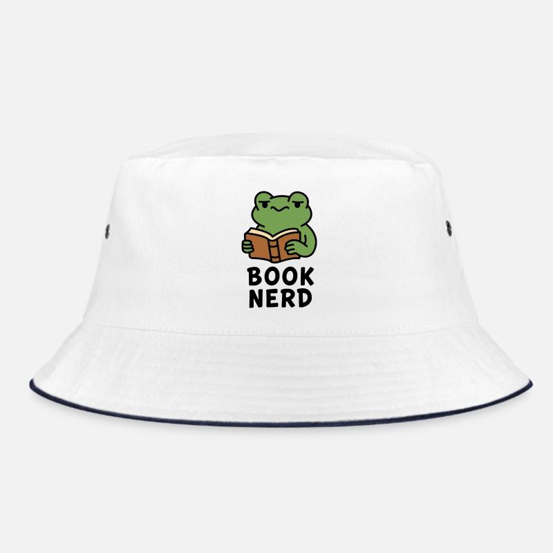 Wise Frog Lecture Livre Imprimer - Bob - blanc/marine